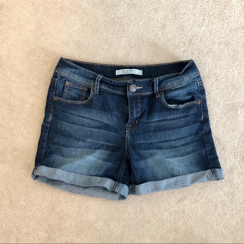 Stretchy Jean Shorts